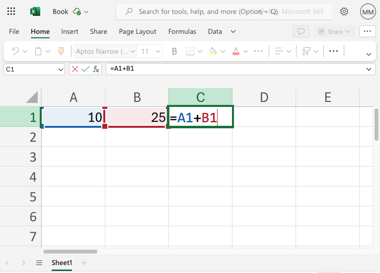 Excel Formulas